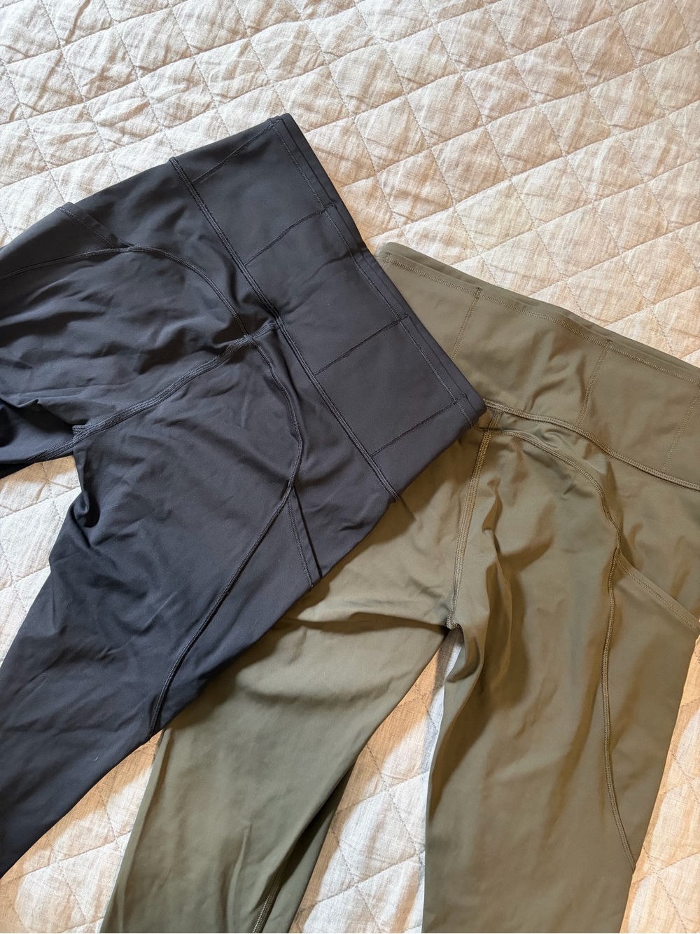 Lululemon Leggings Bundle Fast and Free High-Rise Crop - Picture 3 of 5